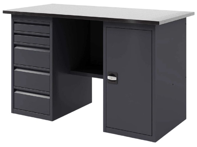 Верстак слесарный двухтумбовый GREENBERG VERSTAK_ТY_1400 c ящиками