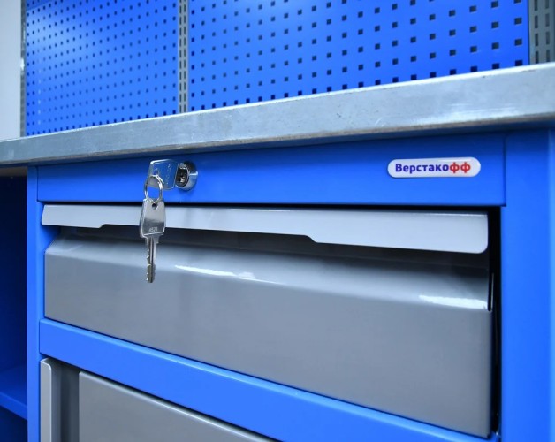 Верстак слесарный двухтумбовый ВЕРСТАКОФФ TNC 161.47.1-2 125246 - изображение 2