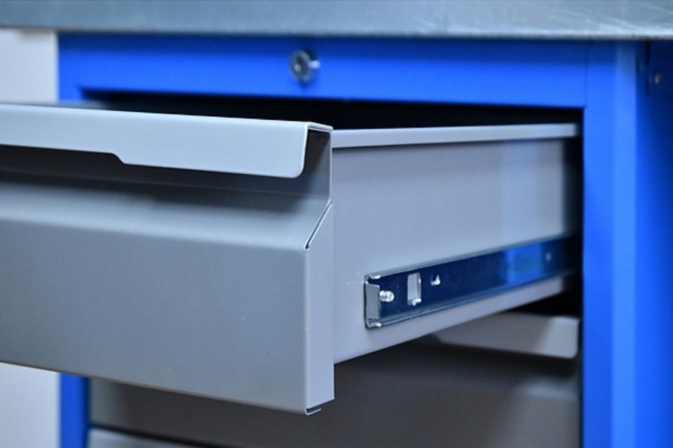 Верстак слесарный двухтумбовый ВЕРСТАКОФФ TNC 181.48.2 125336 - изображение 4