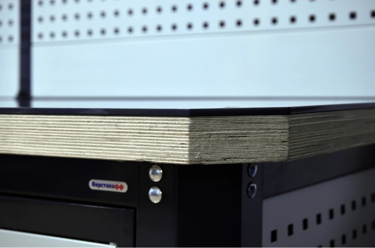 Верстак слесарный двухтумбовый ВЕРСТАКОФФ MCN 1252.S68-2F 111403 - изображение 3