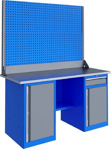 Верстак слесарный двухтумбовый ВЕРСТАКОФФ TNC 161.78.1-2 125256