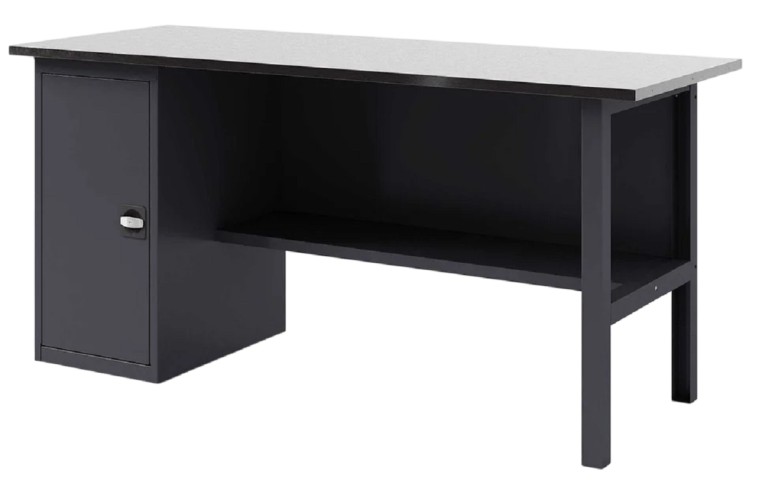 Верстак слесарный однотумбовый GREENBERG VERSTAK_Т1_2000 с дверцей