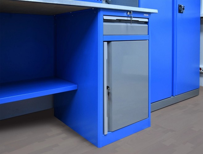 Верстак слесарный однотумбовый ВЕРСТАКОФФ TNC 161.18.3-2 125236 - изображение 2