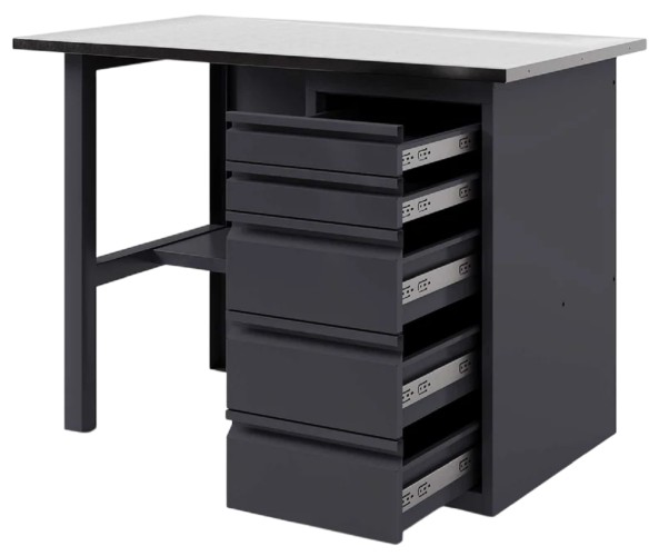 Верстак слесарный однотумбовый GREENBERG VERSTAK_Y1_1200 с ящиками - изображение 3