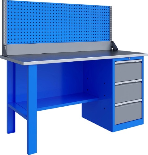 Верстак слесарный однотумбовый ВЕРСТАКОФФ TNC 161.13.3-1 125141