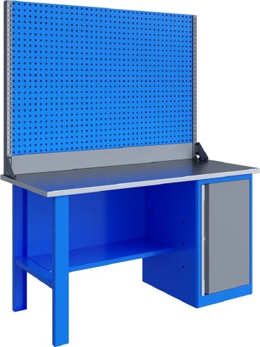 Верстак слесарный однотумбовый ВЕРСТАКОФФ TNC 161.17.3-2 125235