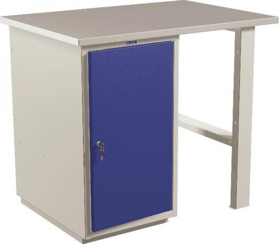 Верстак слесарный однотумбовый ПРАКТИК Profi WT100.WD1/F1.000