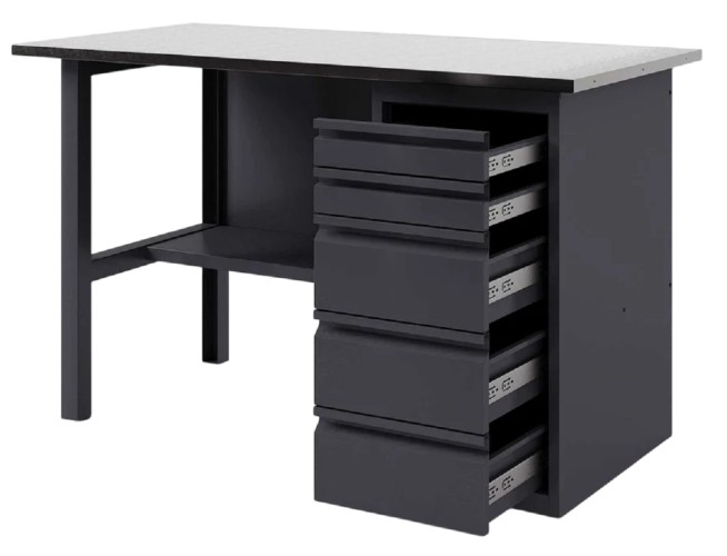 Верстак слесарный однотумбовый GREENBERG VERSTAK_Y1_1400 с ящиками - изображение 3