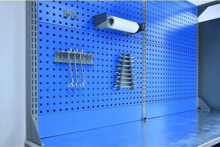 Верстак слесарный однотумбовый ВЕРСТАКОФФ TNC 141.16.2-2F 125133 - изображение 4