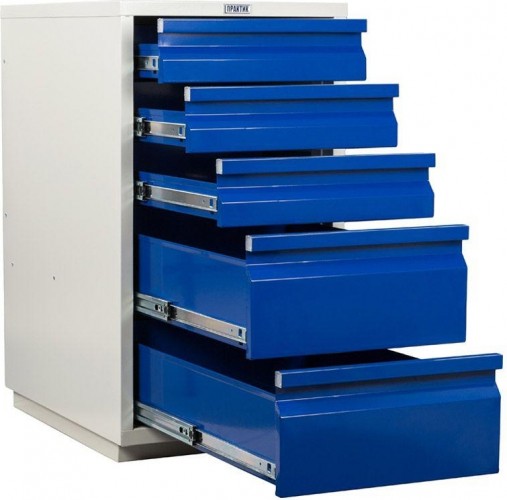 Верстак слесарный однотумбовый ПРАКТИК Profi (№601) WT160.WD5/F1.000 - изображение 3