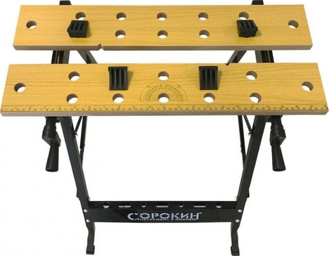 Верстак столярный складной СОРОКИН 35.360 (560х620х750) - изображение 2