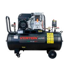Компрессор Verton Air AC-100/420R (230/50 В/Гц,масл.рем.420л/м,100л,12бар,2,5кВт,2800об/мин,италь.ти - изображение 5