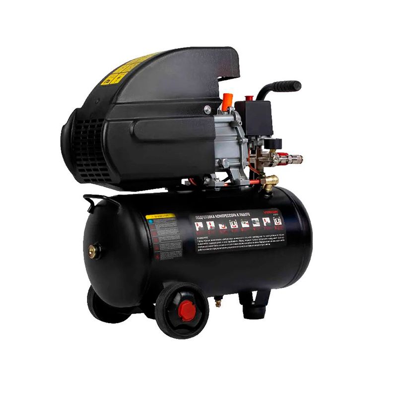 Компрессор Verton Air AC-24/240K (230/50 В/Гц,масл.коакс.240л/м,24л,8б,1,8кВт,2850об/мин,рапид) - изображение 3