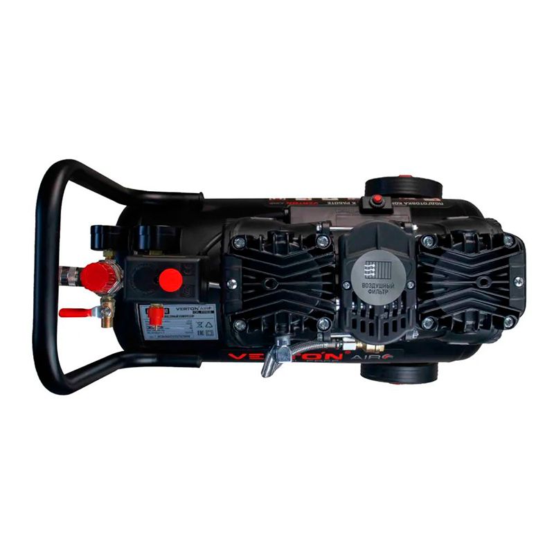 Компрессор Verton Air AC-24/260 (230/50В/Гц,б/масл.260л/мин,V24 л,макс. дав.8 бар,мощн.1,1кВт,част.в - изображение 4