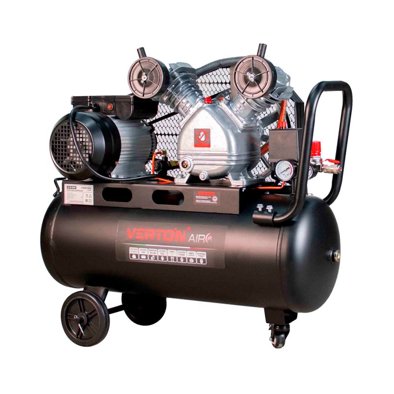 Компрессор ременной Verton Air AC-50/450RV (230/50 В/Гц,масл.рем.450л/м,50л,10б,2,5кВт,1000об/мин,ра - изображение 2