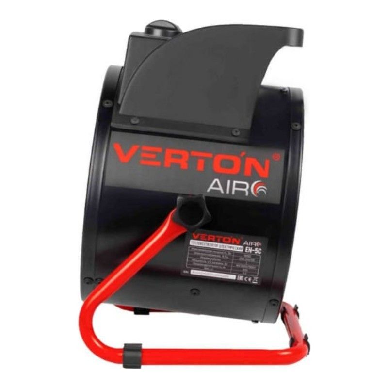 Электрический тепловентилятор Verton Air EH-5C, силовая вилка - изображение 4