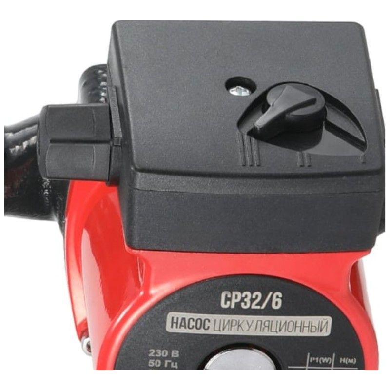 Циркуляционный насос Verton AQUA CP32/6(90-60-40Вт,Q max40-30-20л, H max 6-5-4,L180мм,подкл.51мм) - изображение 3