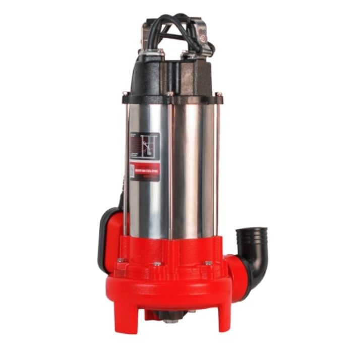 Насос фекальный погружной Verton AQUA FP2200K (2200Вт,600л/мин,H max16м,глуб. 5м,d вых.75мм,реж.нож) - изображение 2