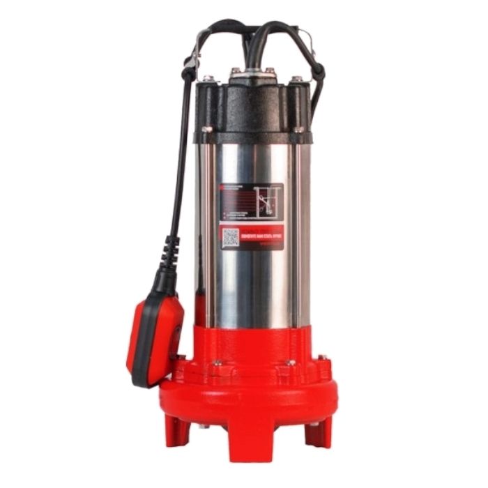 Насос фекальный погружной Verton AQUA FP2200K (2200Вт,600л/мин,H max16м,глуб. 5м,d вых.75мм,реж.нож) - изображение 11