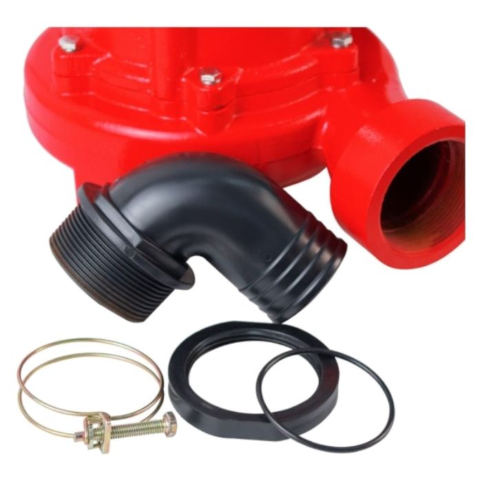 Насос фекальный погружной Verton AQUA FP2200K (2200Вт,600л/мин,H max16м,глуб. 5м,d вых.75мм,реж.нож) - изображение 5