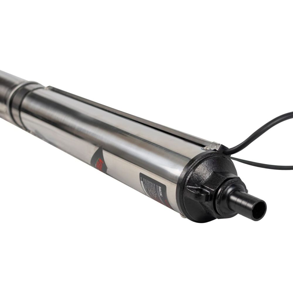 Скважинный многоступ.насос Verton DW140/2200V(2200Вт,Qmax160л/мин,Hmax140м,d насоса100мм,верх.забор) - изображение 2