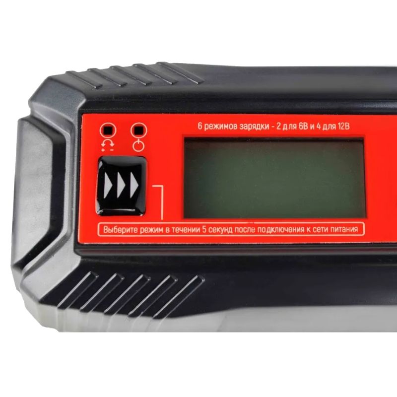 Зарядное устройство VERTON Energy ЗУ-5 (230/50 В/Гц,60Вт,6/12 В,1,2-120Ач, LCD) - изображение 4