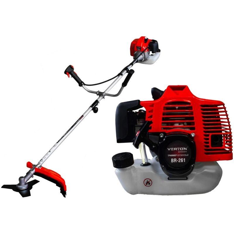 Триммер бенз. VERTON garden BR-261 (V 26 см3,1.2 л.с./0.88 кВт.) - изображение 9