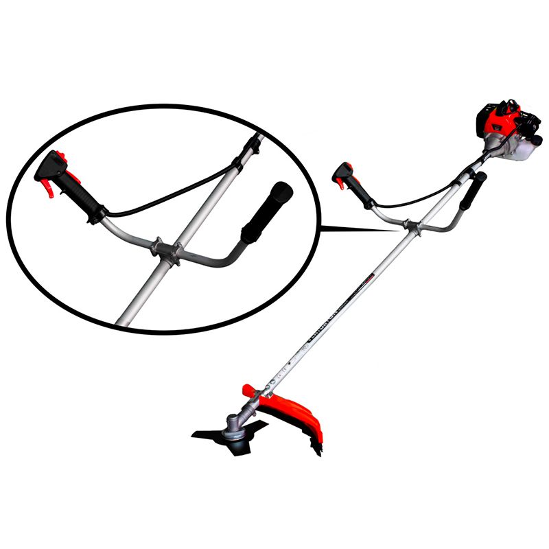 Триммер бензиновый VERTON garden BR-330 (33 см3,не разб. штанга, ремень, нож 3т,катушка) - изображение 2