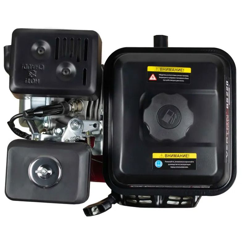 Двигатель VERTON GARDEN BS-220 (212 см3,5.0кВт/7.0л.с,d вала 20мм,V 3.6 л.ручн. зап.) - изображение 8