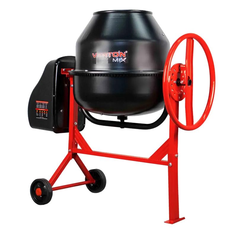 Бетоносмеситель VERTON MIX СМ-115 (мощн.500 Вт,вен. чугун,V бака 115л,d 350 мм) - изображение 2