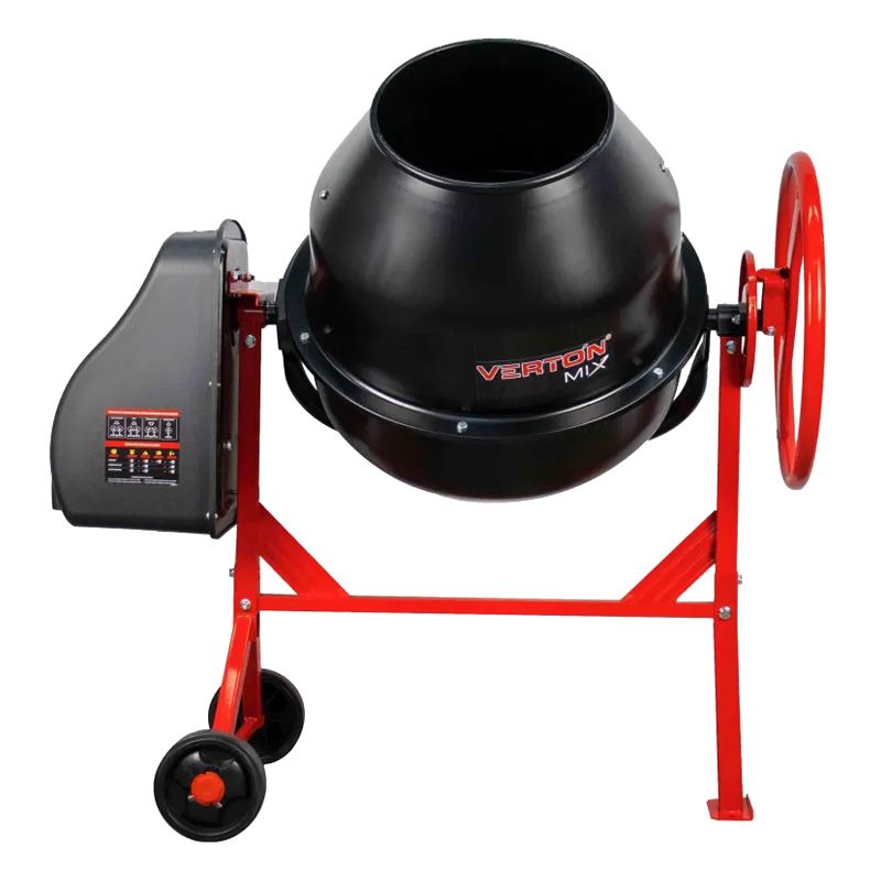 Бетоносмеситель VERTON MIX СМ-115 (мощн.500 Вт,вен. чугун,V бака 115л,d 350 мм) - изображение 9