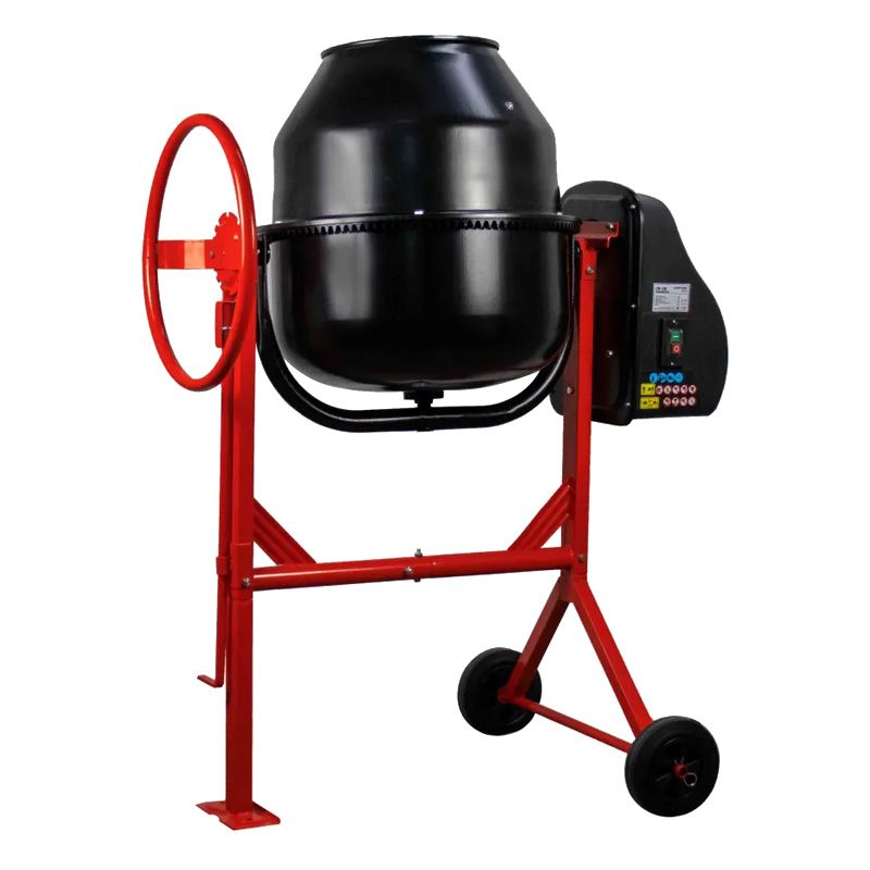Бетоносмеситель VERTON MIX СМ-140 (мощн.600 Вт,вен.чугун,V бака 140л,d 520 мм) - изображение 4