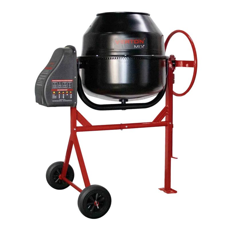 Бетоносмеситель VERTON MIX СМ-200 (мощн.900 Вт,вен.чугун,V бака 200л,d 630 мм) - изображение 5