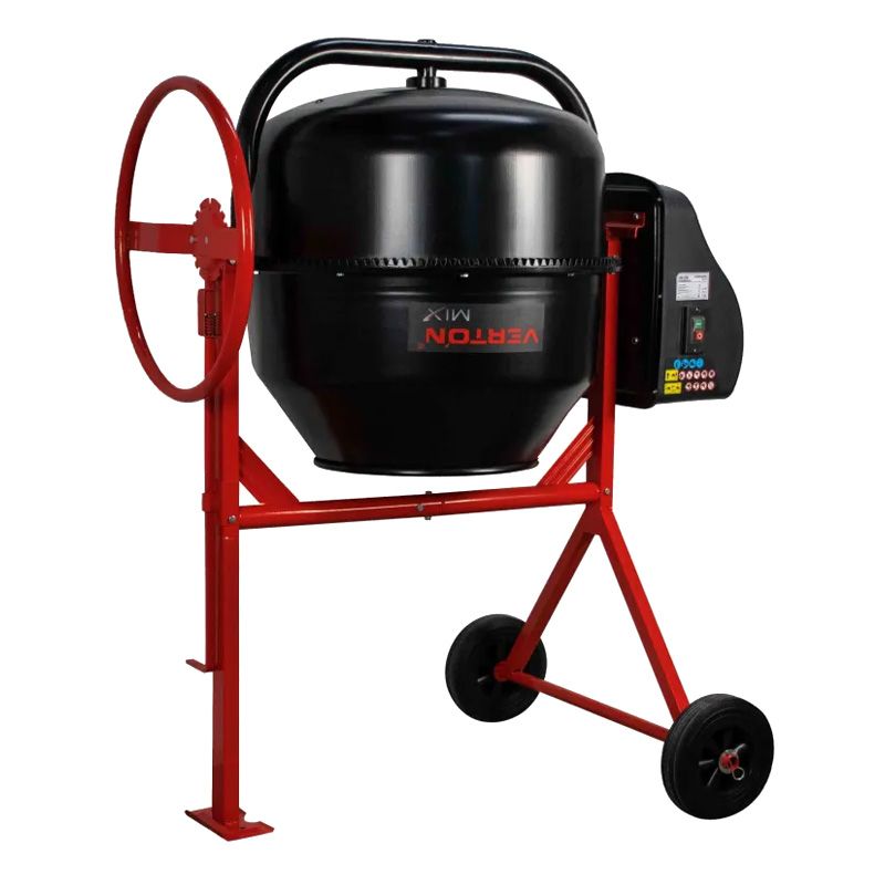 Бетоносмеситель VERTON MIX СМ-220 (мощн.950 Вт,вен.чугун,V бака 220л,d 650 мм) - изображение 10
