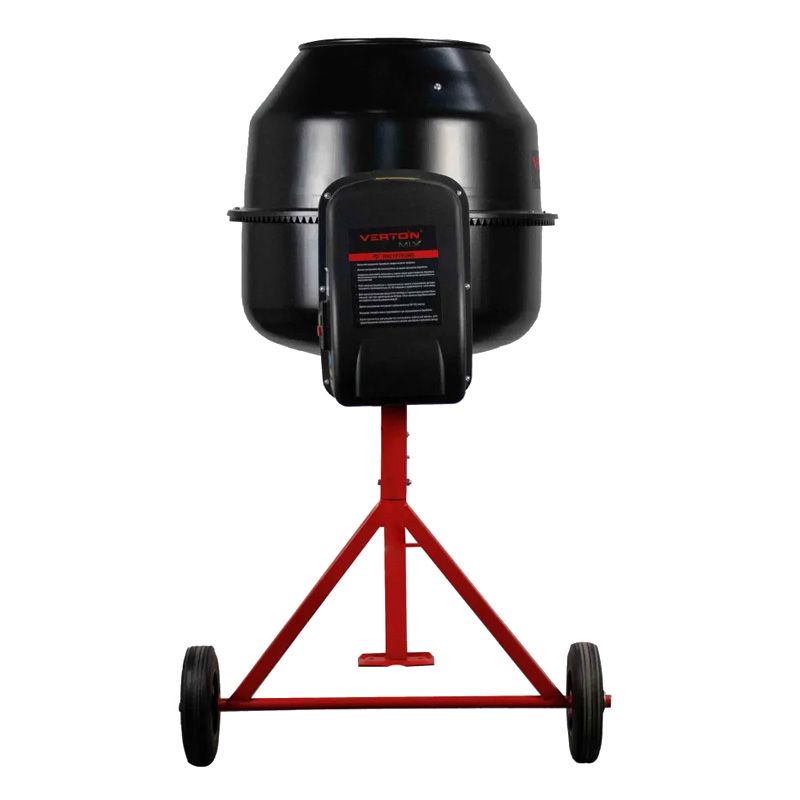 Бетоносмеситель VERTON MIX СМ-220 (мощн.950 Вт,вен.чугун,V бака 220л,d 650 мм) - изображение 7