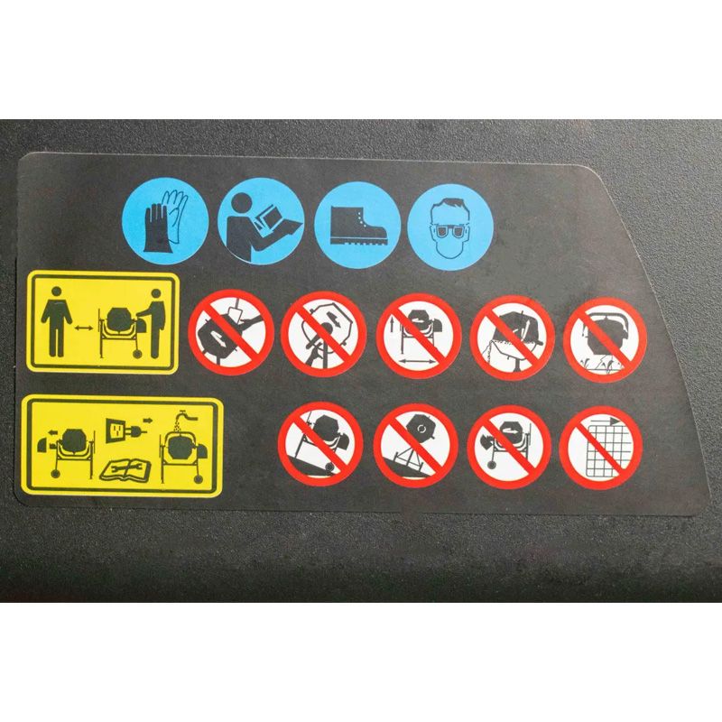 Бетоносмеситель VERTON MIX СМ-90 (мощн.400 Вт,вен.чугун,V бака 90л,d 320 мм) - изображение 23