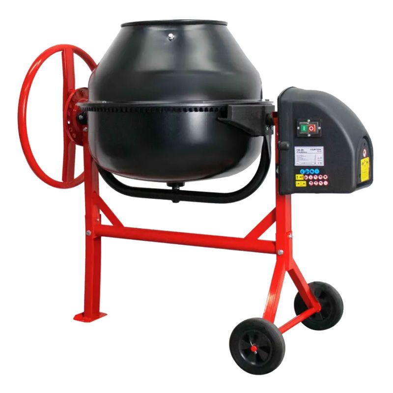 Бетоносмеситель VERTON MIX СМ-90 (мощн.400 Вт,вен.чугун,V бака 90л,d 320 мм) - изображение 6
