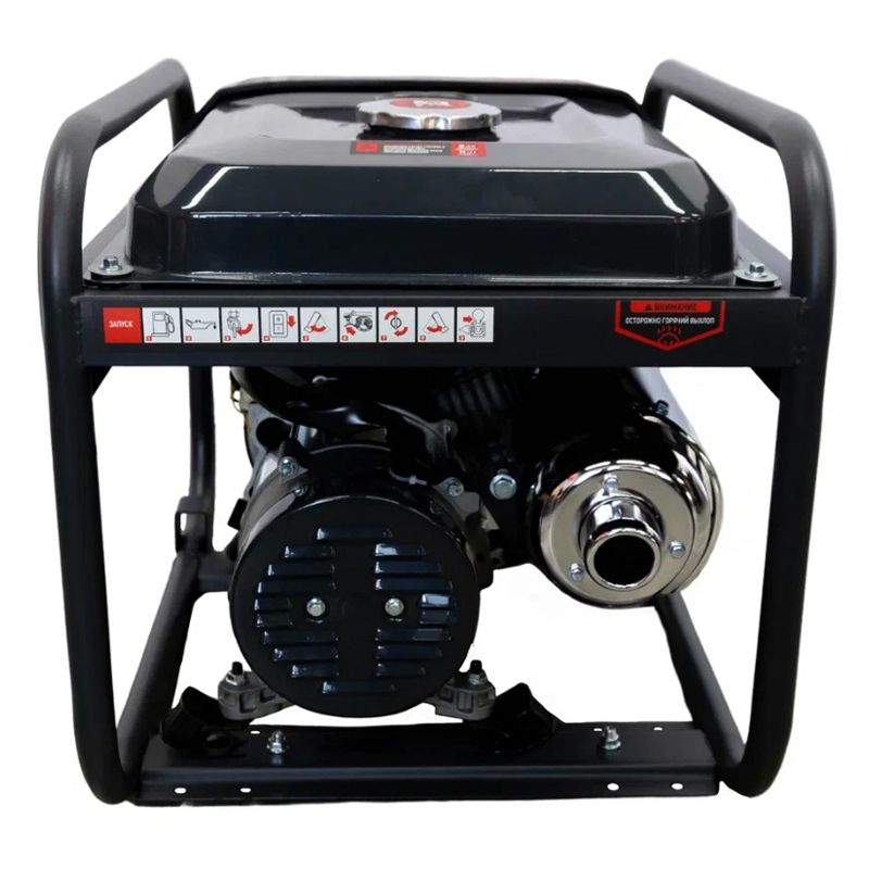 Генератор бензиновый VERTON POWER GG2500 (2,0/2,3 кВт, 230В, 7л.с., ручной старт, 12В, бак 12л - изображение 5