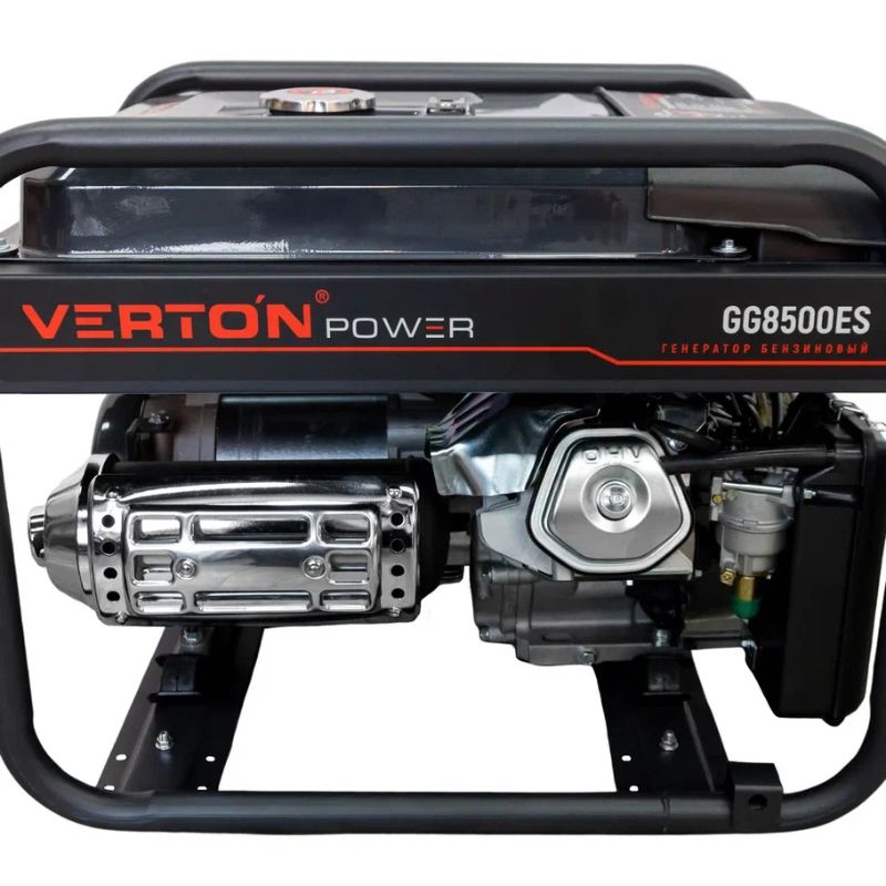 Генератор бензиновый VERTON POWER GG8500ES (7,0/7,5 кВт, 230В, 18л.с., ручной и электрический старт, - изображение 5