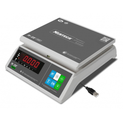 ВЕСЫ фасовочные Mertech 326 AFU-3.01 Post II LED USB-COM