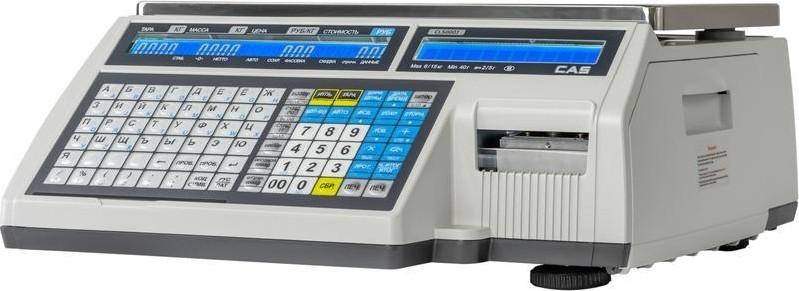 Весы торговые Cas CL5000J-15IB настольные с печатью (б/ст,rs-232,ethernet) 1262745