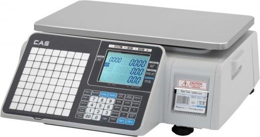 Весы торговые Cas СL3000J-30B настольные с печатью (без стойки,rs-232, usb) 1262743