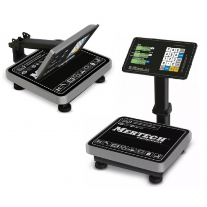 ВЕСЫ торговые Mertech 333 ACPU-32.5 с расчетом стоимости LCD
