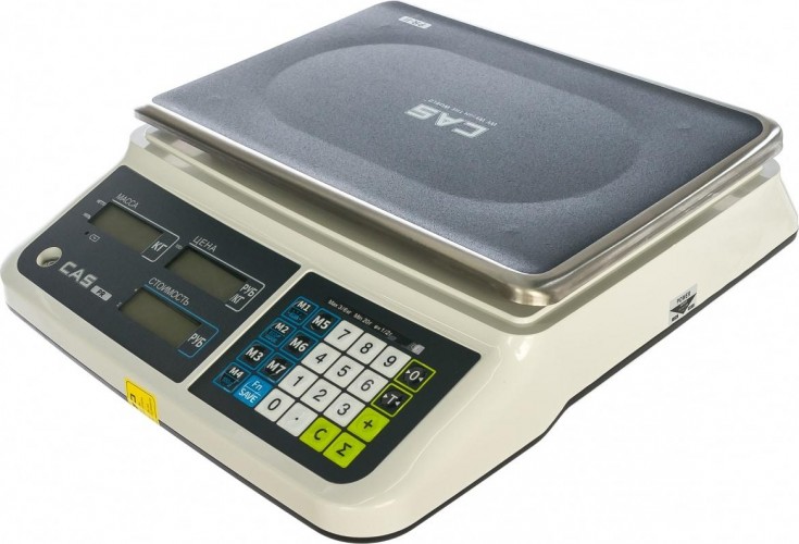 Весы торговые Скейл CAS PR-C-06 УП-00007277