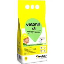 Шпаклёвка полимерная финишная Vetonit KR 5 кг - изображение 10