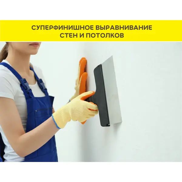 Шпаклёвка полимерная финишная Vetonit LR Паста Бриллиант 18 кг - изображение 4