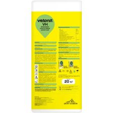 Шпаклевка цементная влагостойкая Vetonit VH 20 кг - изображение 10