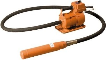 Вибратор глубинный КРАСНЫЙ МАЯК ИВ -117А 42В с гибким валом 3м и наконечником D-51мм ИВ-117А.00.000-07