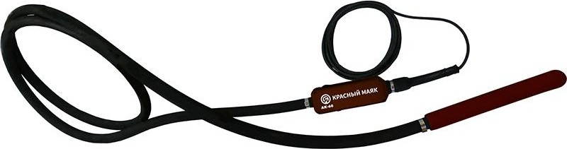 Вибратор глубинный КРАСНЫЙ МАЯК АК-60, 220В, вал-5 м, с преобразователем частоты Х4713907 - изображение 3