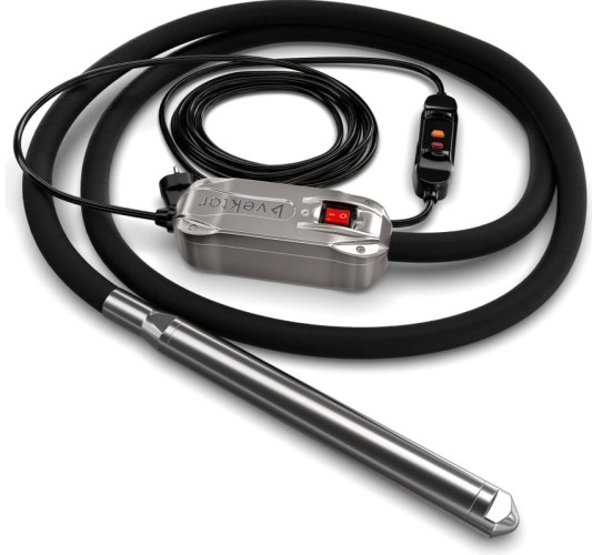 Вибратор глубинный VEKTOR EL 40 с преобразователем, 5 м 00-00004869